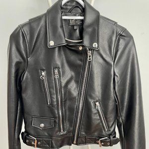 Zara trf collection - Leather coat - Size XS - Black - NWOT